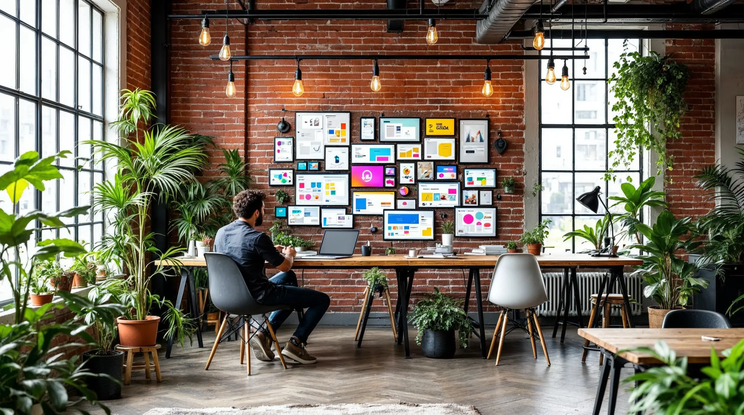 Bild eines Digital-Marketing-Managers bei der Arbeit