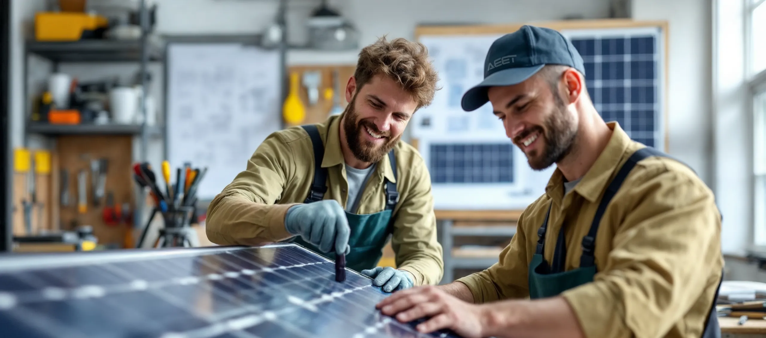 Titelbild für Reparatur für Solarmodule